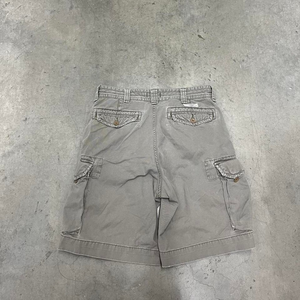 Polo Ralph Lauren mens olive cargo shorts loose utility 34